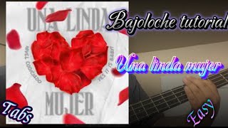 una linda mujer nivel codiciado bajoloche tutorial tabs easy [upl. by Artinahs54]