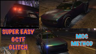 GTA V ONLINE GCTF GLITCH MOC METHOD UNRELEASED CARS FULLY EXPLAINED [upl. by Antrim]