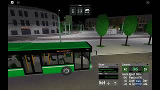 Tram and Bus Simulator Roblox [upl. by Leibarg]