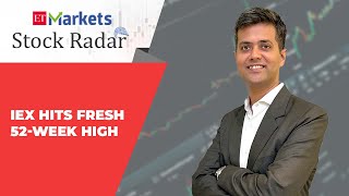 Stock Radar  IEX showing signs of momentum break above 15 years on consolidation Ajit Mishra [upl. by Enautna]