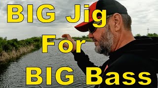 When to Fish a BIG JIG for Bass with Greg Hackney [upl. by Bonnie]