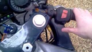 Aprilia RS125 starting problem [upl. by Ahsenra]