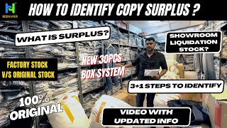 How to identify Copy Surplus  Truth about Surplus Industry 😱  New Box System Benefits  31 Steps [upl. by Ykvir]