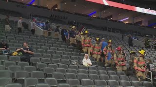 Clayton Memorial Stair Climb honors firefighters killed on 911 [upl. by Nancee598]