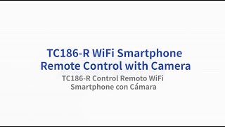 The Configuration Video of TC186R WiFi Smartphone Remote Control with Camera [upl. by Okoy]