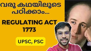 Regulating Act of 1773 civilservices keralapsc Anudeep [upl. by Rivy485]