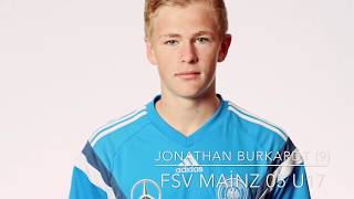 Jonathan Burkardt 9 Maçın Adamı man of the match SV Sandhausen U17FSV Mainz 05 U17 [upl. by Krigsman]