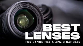 Best lenses for the Canon M50 and Canon APSC cameras [upl. by Berners]