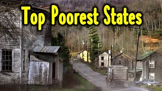 Top 10 States with Highest Poverty In America Poorest States 2023 [upl. by Enttirb]