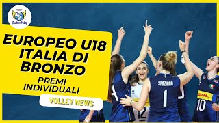 Europei U18 Pallavolo Femminile  Italia di Bronzo ecco le Campionesse del Futuro  Ludovica Tosini [upl. by Heins145]