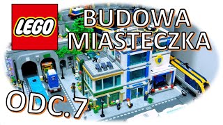 BANK i KOMISARIAT POLICJI 👮  BUDOWA LEGO MIASTECZKA 7 [upl. by Nwahsram]