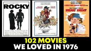 🎬 The Top 102 Definitely Watchable Films from 1976 🔥 An EyeOpening Trip Through Time [upl. by Bertrand]