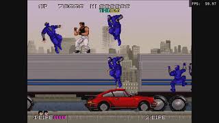 Bad Dudes Vs DragonNinja Arcade full first playthrough TWITCH REPLAY MIC ON ENFR [upl. by Reiche453]