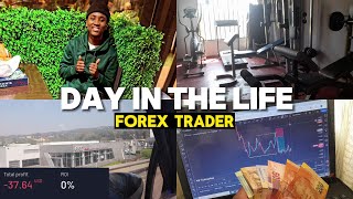 Day In The Life Of A Forex TraderMADE A LOSS OF R64425 [upl. by Xavier872]