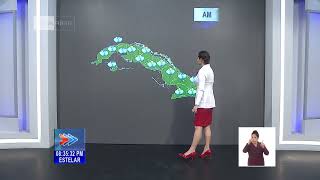 El tiempo en Cuba algunas lluvias principalmente en la costa norte central y oriental… [upl. by Reifnnej194]