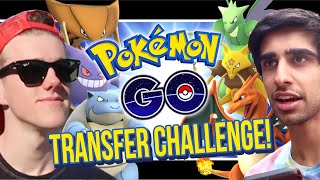 POKEMON GO WAGER TRANSFER CHALLENGE Minecraft Pixelmon [upl. by Mcguire]