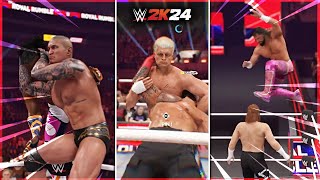 WWE 2K24 ALL New Super Finishers [upl. by Grogan]