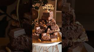 Brownie decoration brownie brownielover cake [upl. by Kissiah]