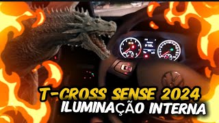 Tcross sense fiquei surpreso com a Iluminação interna [upl. by Avery]