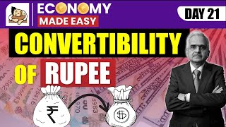 What were the recommendations by Tarapore Committee for Rupee Convertibility Economy UPSC CSE 2024 [upl. by Serafina]