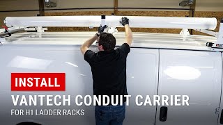 How To Install Vantech Conduit Carriers [upl. by Lramaj]