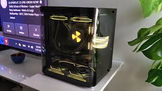 Jonsbo TK1 20  Nuke Themed Console PC Build [upl. by Cedric262]