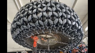 LAS ZIRH TIRE PROTECTION CHAIN CONE FIT INSTALLATION [upl. by Nanis]