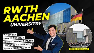 Technical University RWTH AACHEN  Top Public Universities in Germany  TU9  Study in Germany [upl. by Aidnama]