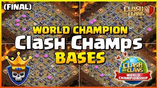 TH15 Clash Champs WORLD CHAMPIONSHIP BASES 2023  NEW BEST TH15 WARCWL BASE LINK  Clash of Clans [upl. by Dona]