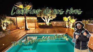 On pose 70m2 de terrasse en bois exotique CEST MAGNIFIQUE [upl. by Gnuhn781]