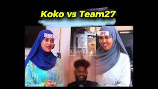 koko waa maskax diyo qof ah koko vs team 27 [upl. by Letnom400]