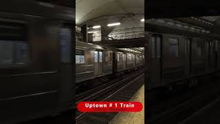 NYC Subway 181st St 1 Train shorts [upl. by Airlee448]