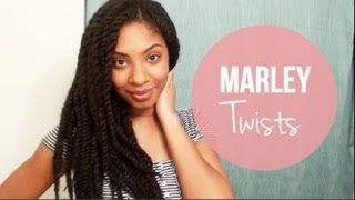 Mae Tries Marley TwistsHavana Style Twists [upl. by Aticilef709]