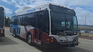 TriValley Wheels 2017 Gillig BRT HEV 29 1716 on Route 14 [upl. by Zwiebel502]