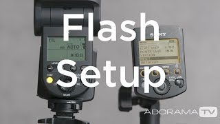 Sony Radio Commander amp Flash Setup The Breakdown With Miguel Quiles [upl. by Eesak387]