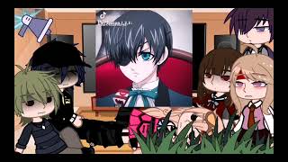 Dv3 react to Kokichi past as CielSebastian Grell Cielcringe no backstorylazy version [upl. by Awe]