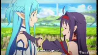 Asuna vs Yuuki AMV Sword Art Online [upl. by Zug]