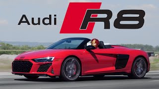 2021 Audi R8 Spyder Review  BEST DAILY SUPERCAR [upl. by Llevol]