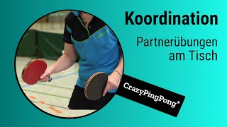 Diese 8 Übungen werden deine Koordination im Tischtennis verbessern  Tipps von CrazyPingPong [upl. by Petrick123]