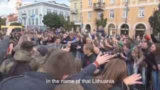 Lithuanian National Anthem Video 25th Anniversary Edition [upl. by Averyl]