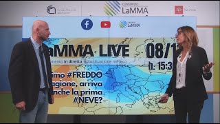 Tendenza meteo primo freddo di stagione arriva anche la prima neve [upl. by Veljkov]