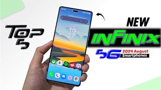 TOP 5New Infinix 5G Smart Phones 2024  infinix Best phone2024bestinfinixgaming [upl. by Ylelhsa878]