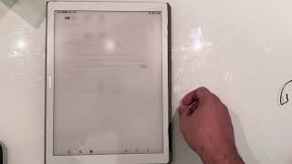 Not eReader Unboxing do monitor de EINK com “tablet” Dasung Not eReader 133 [upl. by Morgun]