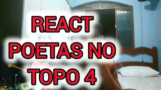 React POETAS NO TOPO 4 [upl. by Dugald372]