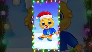 Jingle Bells Dance by Lucas  🎅 Christmas Music amp Christmas Dance for Kids shorts [upl. by Airetak]