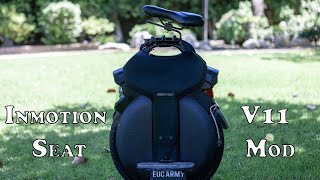 How To Mount A Seat On The Inmotion V11 [upl. by Ingrid4]