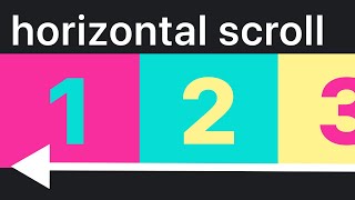 Flawless Horizontal Scrolling in Webflow [upl. by Nuajed]