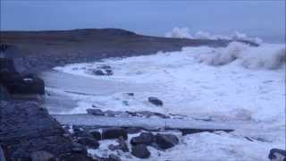 Rest Bay Porthcawl  January Storm 2014 [upl. by Bubalo]