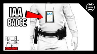 How To Get IAA BADGE in GTA 5 Online [upl. by Ahseket]