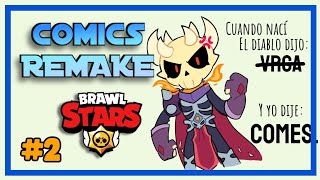 Los MEJORES COMICS de BRAWL STARS REMAKE 2  BELIZARD [upl. by Avevoneg]